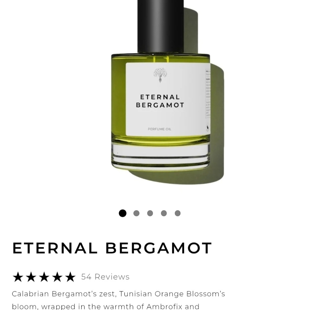 Eternal Perfume Oil (Eternal Bergamont)